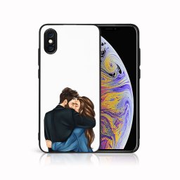 PROTEMIO MY ART Védőburkolat a Apple-hoz iPhone X / XS COUPLE (117)