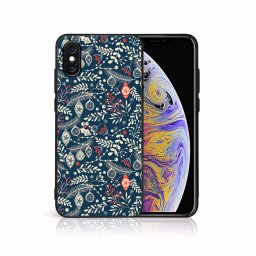 PROTEMIO MY ART Karácsonyi kivitelű borító Apple iPhone X / XS MISLETOE (070)