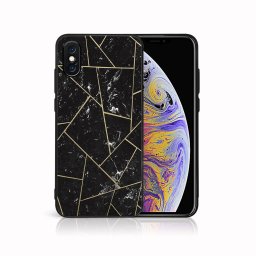 PROTEMIO MY ART Védőburkolat a Apple-hoz iPhone X / XS POLYGONAL (150)