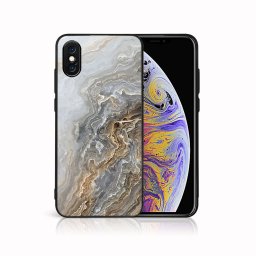 PROTEMIO MY ART Védőburkolat a Apple-hoz iPhone X / XS BEIGE (151)