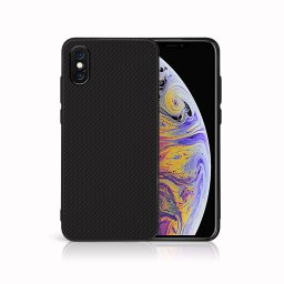 PROTEMIO MY ART Védőburkolat a Apple-hoz iPhone X / XS CARBON (231)