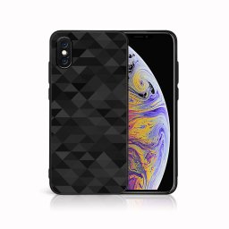 PROTEMIO MY ART Védőburkolat a Apple-hoz iPhone X / XS BLACK TRIANGLES (232)