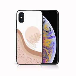 PROTEMIO MY ART Védőburkolat a Apple-hoz iPhone X / XS FERN (X90)