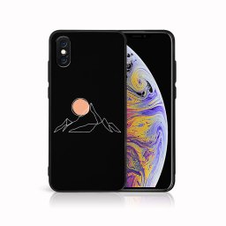 PROTEMIO MY ART Védőburkolat a Apple-hoz iPhone X / XS MOUNTAIN (193)