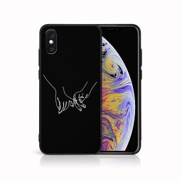PROTEMIO MY ART Védőburkolat a Apple-hoz iPhone X / XS HANDS (X51)