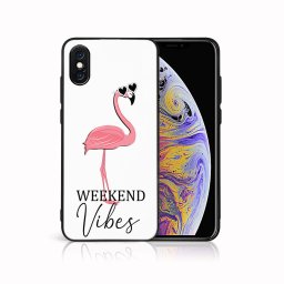 PROTEMIO MY ART Védőburkolat a Apple-hoz iPhone X / XS VIBES (128)
