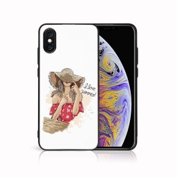 PROTEMIO MY ART Védőburkolat a Apple-hoz iPhone X / XS SUMMER (129)