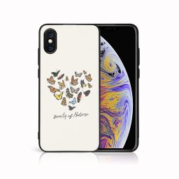 PROTEMIO MY ART Védőburkolat a Apple-hoz iPhone X / XS BUTTERFLIES (240)
