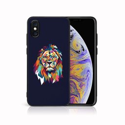 PROTEMIO MY ART Védőburkolat a Apple-hoz iPhone X / XS LION (246)