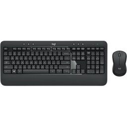 LOGITECH Egér- és billentyűzet készlet, vezeték nélküli, USB, HUN, LOGITECH "MK540"