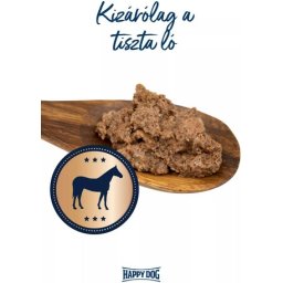 Happy Dog Pur Montana - Szín lóhúsos konzerv (24 x 800 g) 19.2kg