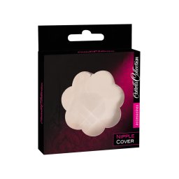 Cottelli Nipple Cover - virág mellbimbó tapasz - natúr (12db)