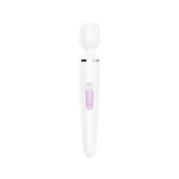 Satisfyer Wand-er Woman - vízálló masszírozó vibrátor (fehér)