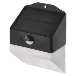 EMOS LED SOLAR lámpatest LUNIS PIR, 200lm IP65 természetes fehér