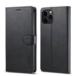 IMEEKE Wallet tok Apple iPhone 12 12 Pro fekete