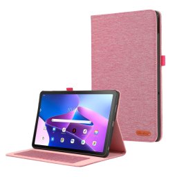 FABRIC Flip borító Lenovo Tab M10 5G pinkhez