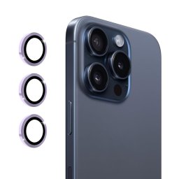 ENKAY ALU Kameraüveg Apple iPhone 16 Pro / 16 Pro Max lila