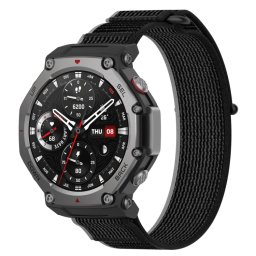 NYLON SZÍN Cserélhető szíj Amazfit T-Rex 3 fekete