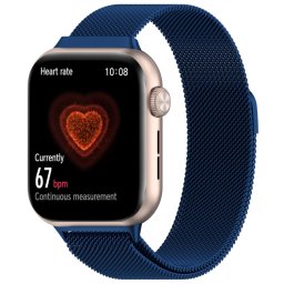 MILANESE Fémszíj Honor-hoz Watch5 sötétkék