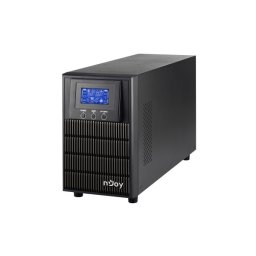 NJOY Szünetmentes 2000VA - Aten Pro 2000 (3 Schuko, USB/RS-232, On-line, szinuszhullám, generátor támogatás, Eco mód)