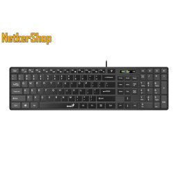 Genius SlimStar 126 (31310017404) USB Black HU billentyűzet (2 év garancia)