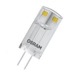 LED BASE PIN G4 12 V LED izzó G4 Meleg fehér 2700K 0.90W 100lm