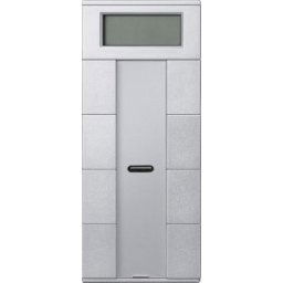 Merten-KNX 4-es multifunkciós falimodul hőmérséklet szabályozóval, SystemM, alumínium MTN6214-0460