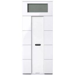 Merten-KNX 4-es multifunkciós falimodul hőmérséklet szabályozóval, SystemM, aktív fehér MTN6214-0319