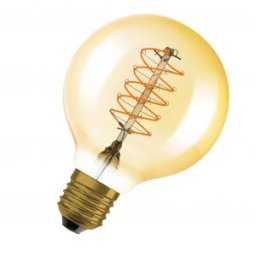 VINTAGE 1906 LED CLASSIC SLIM FILAMENT GLOBE DIMMABLE LED Vintage Dekor izzó 4.80W 420lm E27 2200K