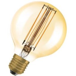 VINTAGE 1906 LED CLASSIC SLIM FILAMENT GLOBE DIMMABLE LED Vintage Dekor izzó 5.8W 470lm E27 2200K
