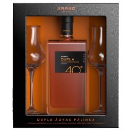 Árpád Dupla Ágyas Kajszibarack Pálinka (DD+2 Tulipán Pohár) [0,5L|40%]