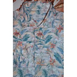 Eterna slim fit 1863 mintás férfi ing, lenes anyagú 40