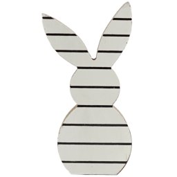 Húsvéti fa nyúl WHITE BUNNY 14 cm fehér
