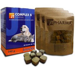 JTPharma Complex B Snack - B vitamin tartalmú jutalomfalat kutyáknak és macskáknak 60 db