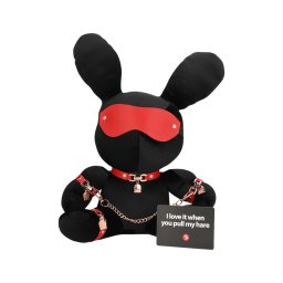 Bondage Rabbit - BDSM nyuszi (fekete)