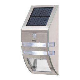 Home FLP30SOLAR napelemes LED lámpa, 30 lm, PIR mozgásérzékelő, 3-5m, 2 db hidegfehér SMD LED, energiatakarékos, fém + műanyag,