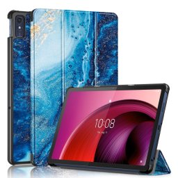 ART Flip tok Lenovo Tab M10 5G BLUE MARBLE készülékhez