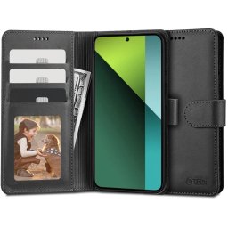 TECH-PROTECT WALLET tok a Xiaomi-hoz Redmi Note13 Pro 5G / Poco X6 5G fekete