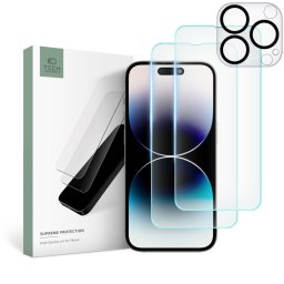 TECH-PROTECT SUPREME SET Védőszemüveg készlet Apple-hoz iPhone 14 Pro-hoz