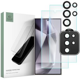 TECH-PROTECT SUPREME SET Védőszemüveg készlet Samsung-hoz Galaxy S24 Ultra 5G