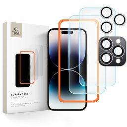 TECH-PROTECT SUPREME SET Védőszemüveg készlet + szerelőkeret Apple-hoz iPhone 16 Pro
