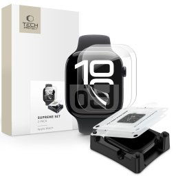 TECH-PROTECT SUPREME SET 2-CSOMAG Hidrogél fóliák Apple Watch 10 46mm-hez