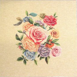 RÓZSA, jacquard párna panel