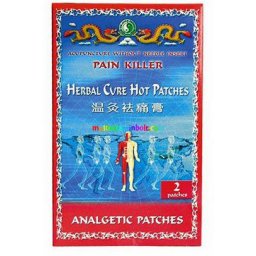 Herbal Cure fájdalomcsillapító hőtapasz 2 db - Csökkenti a fájdalmat, és gyulladáscsökkentő - Dr. Chen
