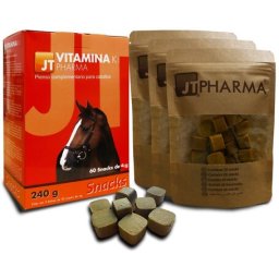JTPharma Vitamina K1 Snack - K-vitamint tartalmazó jutalomfalat lovaknak 60 db