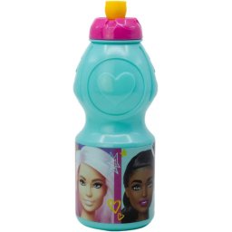 Barbie műanyag kulacs, sportpalack 400 ml Nr 02