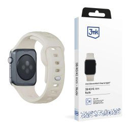 3mk szilikon óraszíj az Apple 38/40/41 mm-es órájához Nude színben