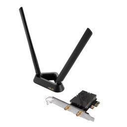 ASUS WiFi adapter PCIe PCE-BE92BT, Wi-Fi 7 adapter kártya, Bluetooth 5.4