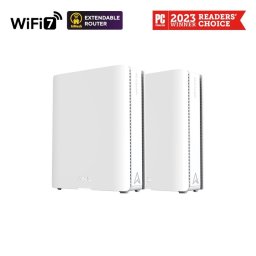 ASUS ZenWifi BQ16 2-es csomag, WiFi7 bővíthető router, AiMesh, 2x WAN/LAN, 3x LAN, 1x USB 3.0
