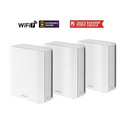 ASUS ZenWifi BT10 3-as csomag, WiFi7 bővíthető útválasztó, AiMesh, 2x WAN/LAN, 1x LAN, 1x 3.0
